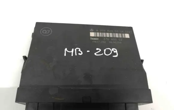 Mercedes-Benz CLK A209 C209 Central body control module A2098200326