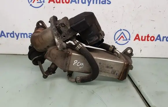 BMW 5 E60 E61 EGR valve cooler 7810166 11717810166