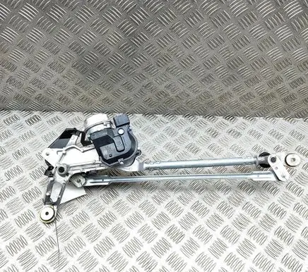 Porsche Taycan 9J1 Front wiper linkage and motor 9J1955024E 9J1955120E