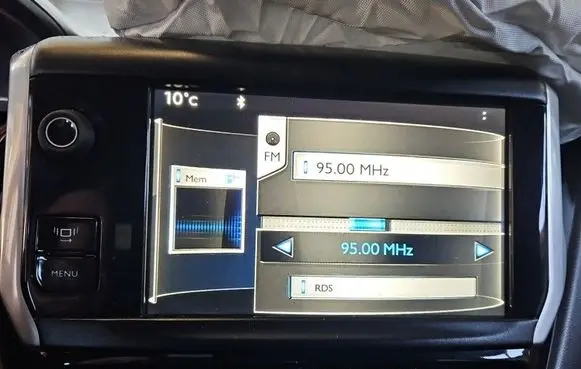 Peugeot 208 I Screen/display/small screen 980530178002 IMPRK1546404