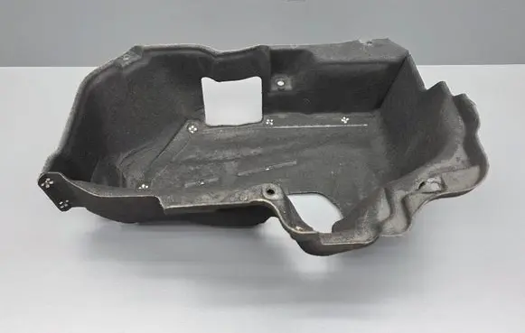 Heat shield in engine bay