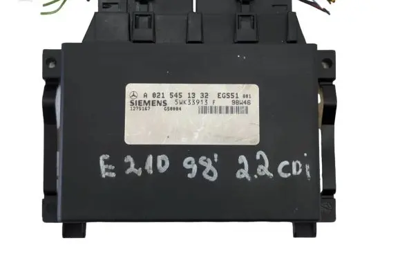 Mercedes-Benz E W210 Gearbox control unit/module A0215451332 5WK33913F