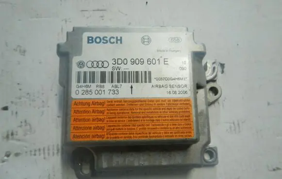 Volkswagen Touareg I Airbag control unit/module 3D0909601E