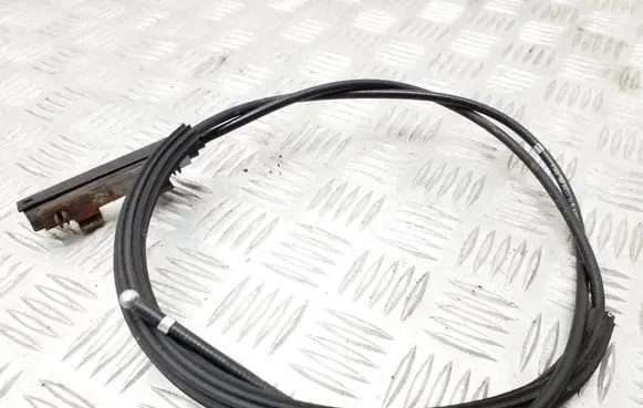 Skoda Superb B6 (3T) Engine bonnet/hood lock release cable 3T0823535A