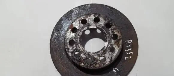 Audi A3 S3 8P Rear brake disc neventiliuojamas