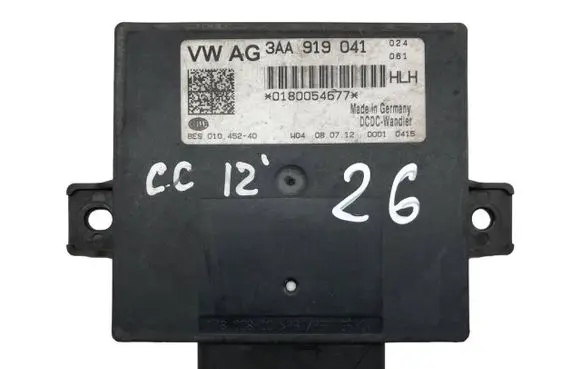 Volkswagen PASSAT CC Power management control unit 3AA919041 8ES01045240 0180054677