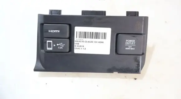 Honda Civic X Cigarette lighter front 