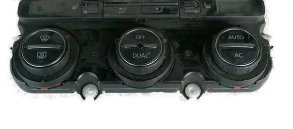 Volkswagen PASSAT B6 Climate control unit 3C0907044DK SW0909 5HB01010661