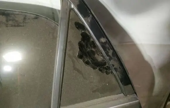 Toyota Auris 150 Rear vent window glass as2