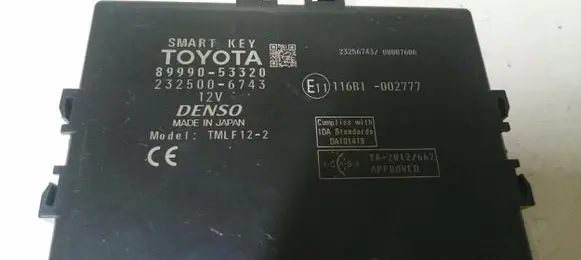 Lexus IS III XE30 Keyless (KESSY) go control unit/module 8999053320 G1492