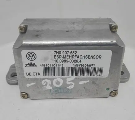 Volkswagen Touareg I ESP acceleration yaw rate sensor 7H0907652