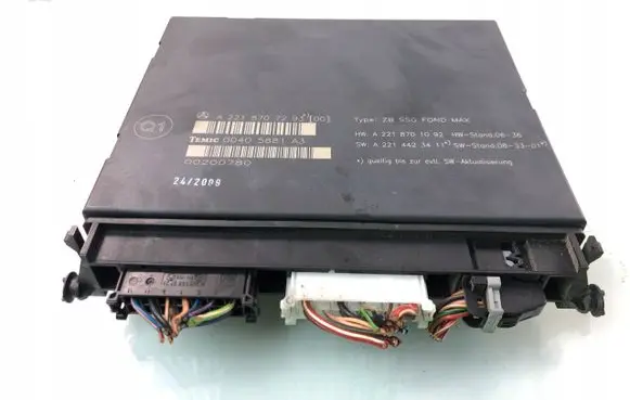 Tailgate/trunk control unit/module