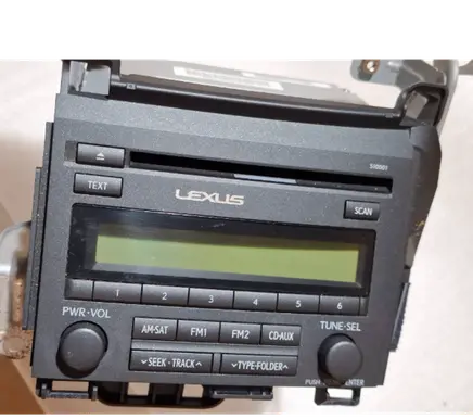 Lexus CT 200H CD/DVD changer 8612076051 CQFS73E0AJ 76951A088UTW30G