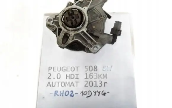 Peugeot 508 Vacuum pump 9673836180