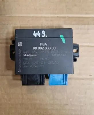 Peugeot 3008 I Parking PDC control unit/module 9800266380