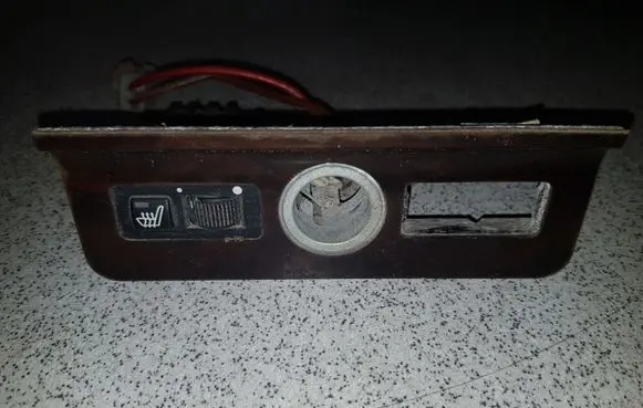 BMW 7 E38 Seat heating switch 51168184590