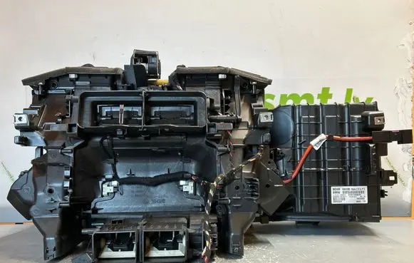 Interior heater climate box assembly
