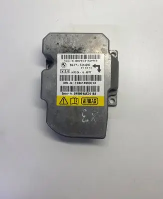 BMW X3 E83 Airbag control unit/module 31341499001X 04B091AC0918J 65773414990
