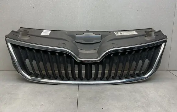 Skoda Rapid (NH) Front bumper upper radiator grill 5JA853668