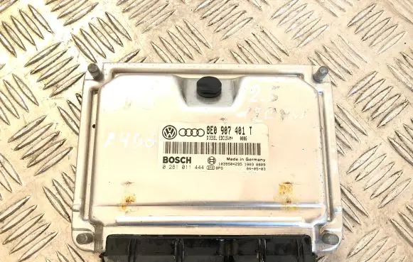Audi A4 S4 B6 8E 8H Engine control unit/module 8E0907401T 1039S04295 0281011444
