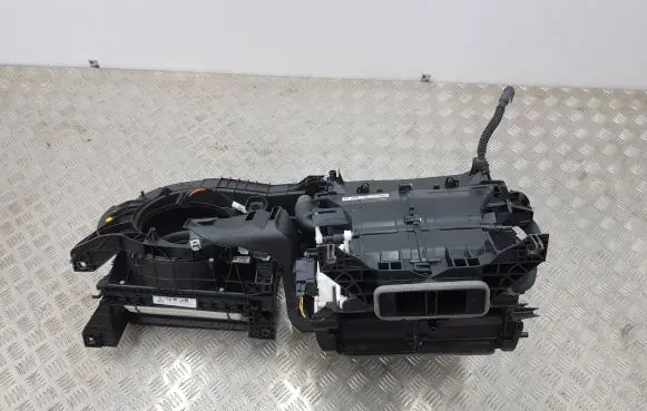 Interior heater climate box assembly