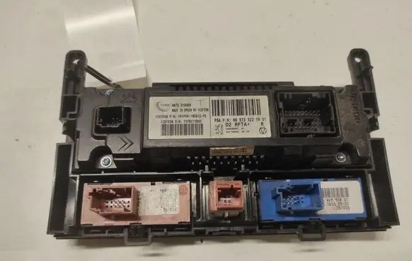 Peugeot 407 Climate control unit 96573322 96470290 96469958