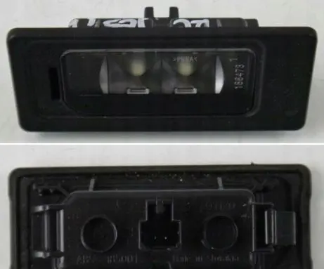 Volkswagen Touran II Number plate light 3242661