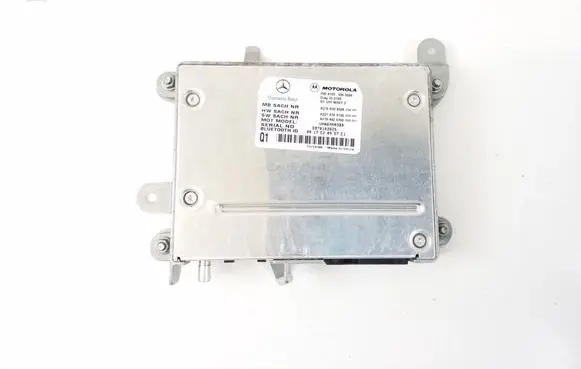 Mercedes-Benz S W221 Bluetooth control unit module A2168206526