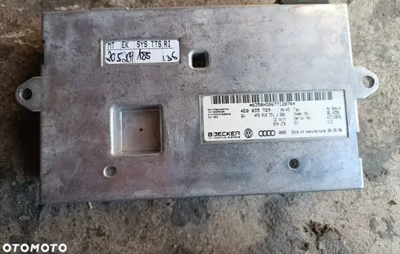 Audi A6 S6 C6 4F MMI control unit 4E0035729 4F0910731J