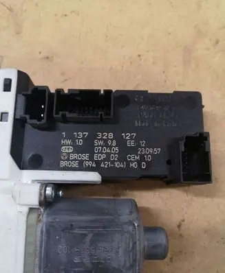 Peugeot 407 Front door window regulator with motor 0130822201 1137328127 994421104