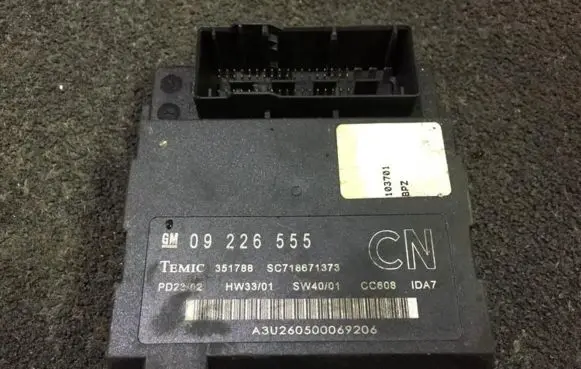 Opel Vectra C Comfort/convenience module 09226555