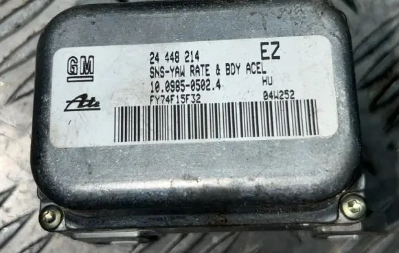 Opel Astra H ESP acceleration yaw rate sensor 24448214 FY74F15F32 10098505024