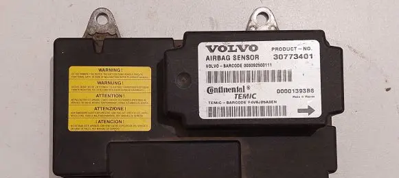 Volvo V50 Airbag control unit/module 30773401 00001393B6 006092500111
