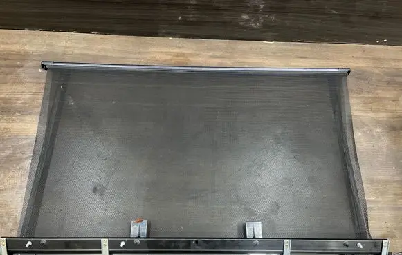 Parcel shelf load cover