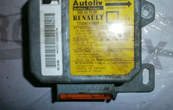 Renault Megane I Airbag control unit/module 7700414090F 550347500