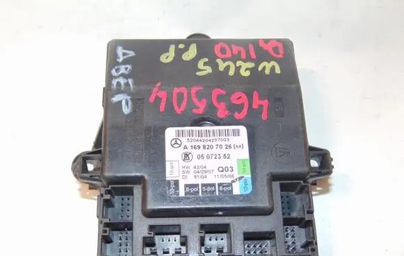 Mercedes-Benz B W245 Door control unit/module A1698207026 1698207026 A1698204626