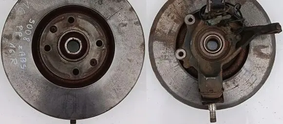 Peugeot 5008 Rear wheel hub