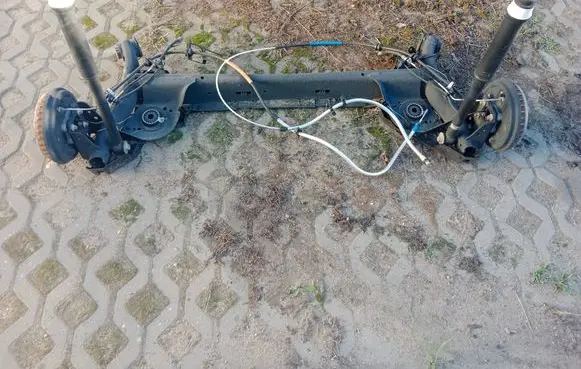 Rear axle beam