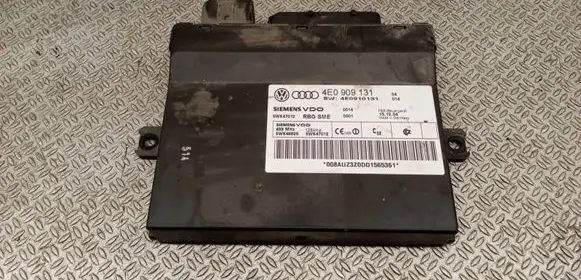 Audi A8 S8 D3 4E Comfort/convenience module 4E0909131 4E0910131
