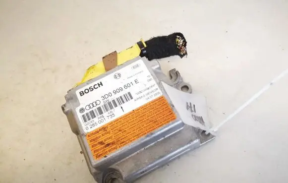 Volkswagen Touareg I Airbag control unit/module 3d0909601e 0285001733