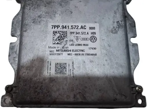 Audi Q5 SQ5 8R LED ballast control module 7PP941572AC 7PP941572A W003T25077