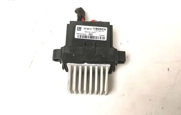 Opel Mokka Heater blower motor/fan resistor 13598091
