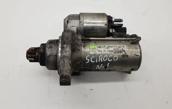 Volkswagen Scirocco Starter motor 02M911021B