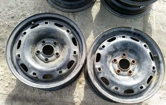 Skoda Fabia Mk1 (6Y) R14 steel rim 6Q0601027F
