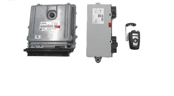 BMW 5 F10 F11 Engine ECU kit and lock set 8513161 13618513161 0281017627