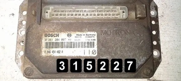 Fiat Bravo Engine control unit/module 0261204007