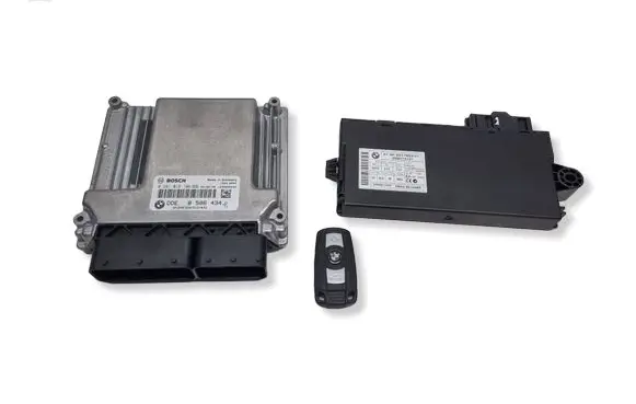 BMW 3 E90 E91 Engine ECU kit and lock set 9217853 61359217853 8506434