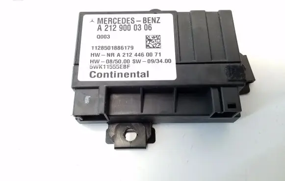 Mercedes-Benz E W212 Fuel injection pump control unit/module A2129000306