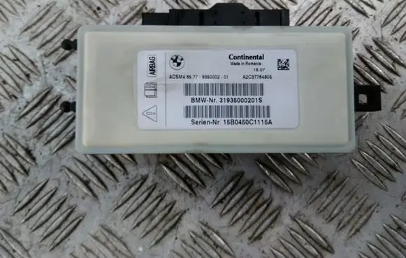 BMW 7 F01 F02 F03 F04 Airbag control unit/module 9350002