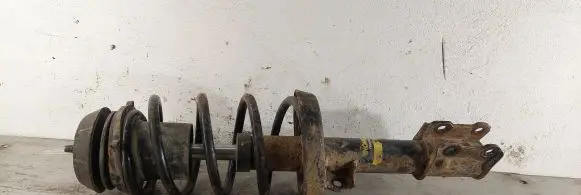 Opel Astra G Front shock absorber with coil spring